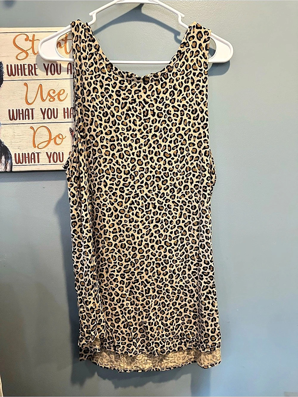 Old Navy Luxe Leopard-Print Tank top